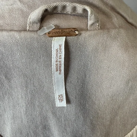 Free People Women's Ruffles Romance Jacket, Natural, XS - Picture 5 of 10